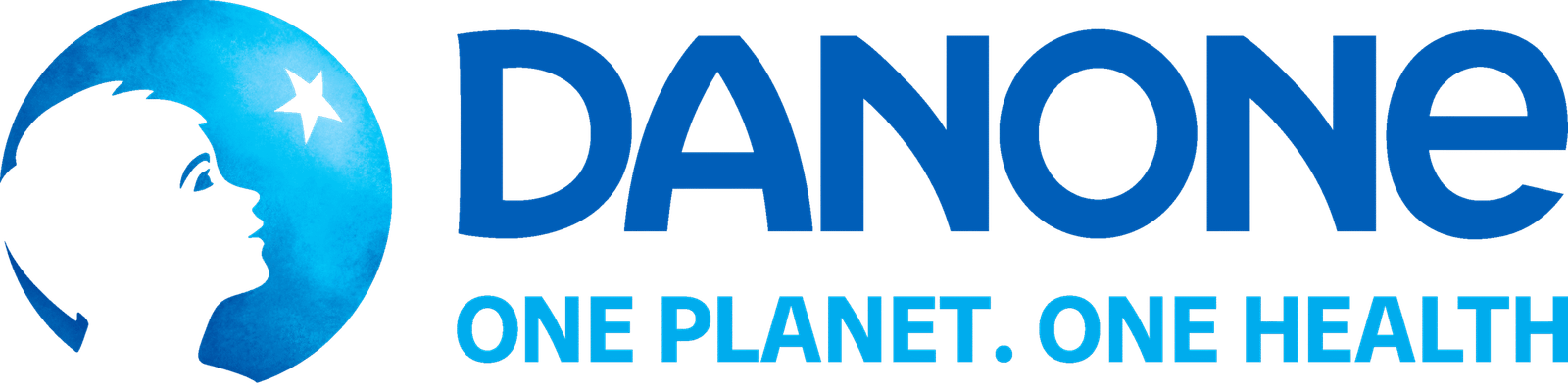 Danone Logo RGB Secondary Horizontal Watercolor - Original File